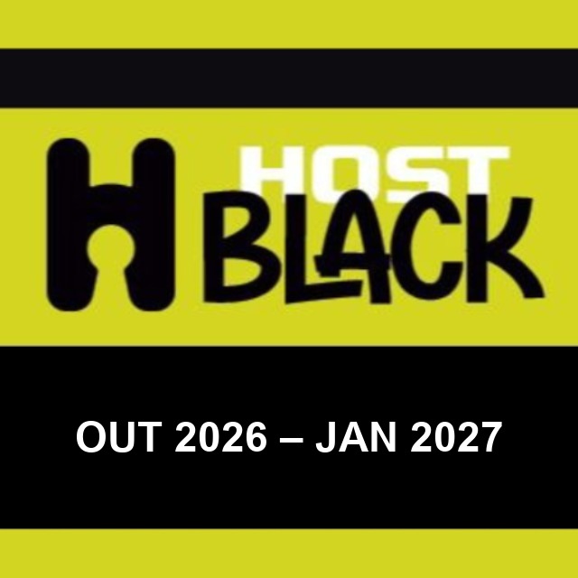 Host Black — edição Out 2026 a Jan 2027